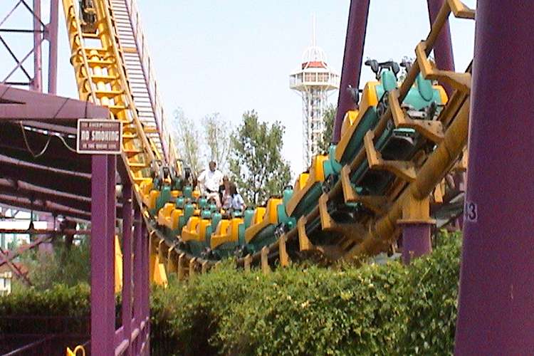 Vekoma Boomerang evacuation